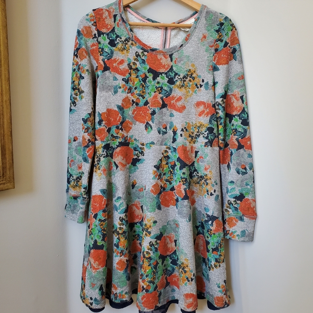 Anthropologie Saturday Sunday Floral Dress Large